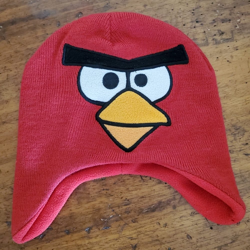 Angry Birds "Red" knit/fleece beanie